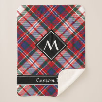 Clan MacFarlane Dress Tartan Sherpa Blanket