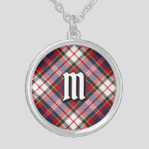 Clan MacFarlane Dress Tartan Silver Plated Necklace