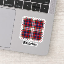 Clan MacFarlane Dress Tartan Sticker