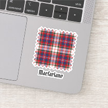 Clan MacFarlane Dress Tartan Sticker