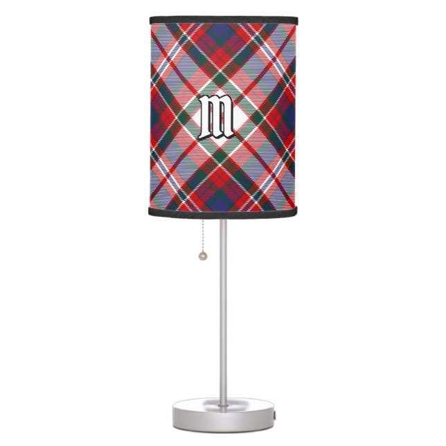 Clan MacFarlane Dress Tartan Table Lamp (Right)