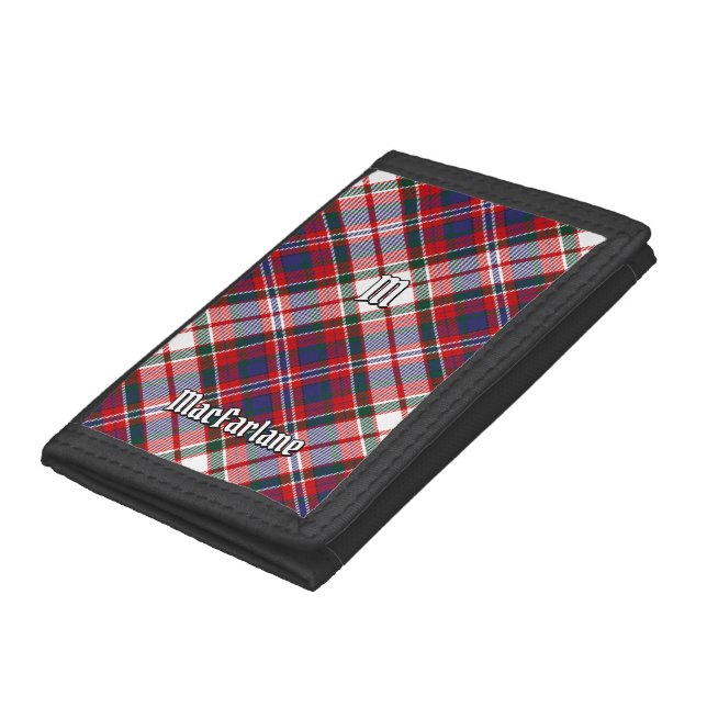 Clan MacFarlane Dress Tartan Trifold Wallet (Bottom)