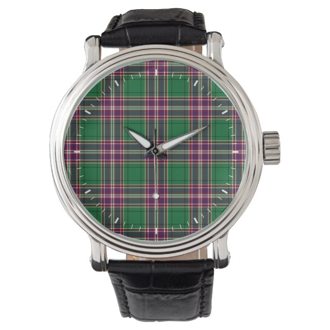 Clan MacFarlane Hunting Tartan Watch (Front)
