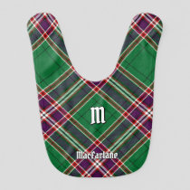 Clan MacFarlane Modern Hunting Tartan Baby Bib