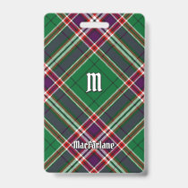 Clan MacFarlane Modern Hunting Tartan Badge