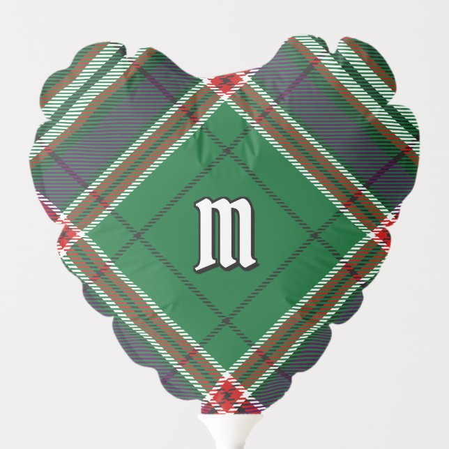 Clan MacFarlane Modern Hunting Tartan Balloon (Front)