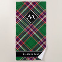 Clan MacFarlane Modern Hunting Tartan Beach Towel