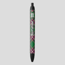 Clan MacFarlane Modern Hunting Tartan Black Ink Pen