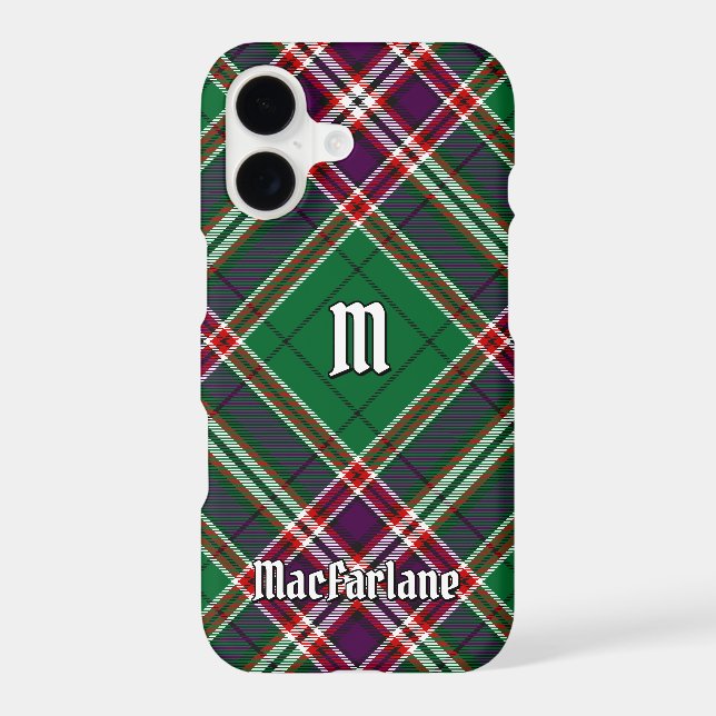 Clan MacFarlane Modern Hunting Tartan Case-Mate iPhone Case (Back)