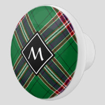 Clan MacFarlane Modern Hunting Tartan Ceramic Knob