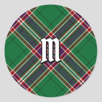Clan MacFarlane Modern Hunting Tartan Classic Round Sticker