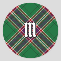 Clan MacFarlane Modern Hunting Tartan Classic Round Sticker