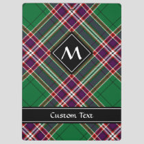 Clan MacFarlane Modern Hunting Tartan Clipboard