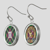 Clan MacFarlane Modern Hunting Tartan Earrings