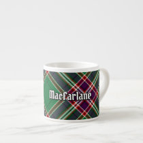 Clan MacFarlane Modern Hunting Tartan Espresso Cup