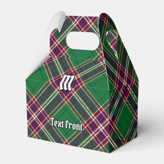 Clan MacFarlane Modern Hunting Tartan Favor Boxes (Front Side)