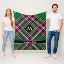 Clan MacFarlane Modern Hunting Tartan Fleece Blanket
