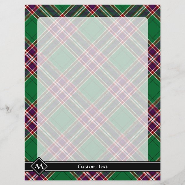Clan MacFarlane Modern Hunting Tartan Flyer (Front)