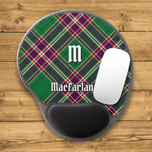 Clan MacFarlane Modern Hunting Tartan Gel Mouse Pad