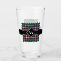 Clan MacFarlane Modern Hunting Tartan Glass