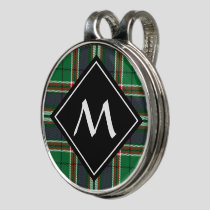 Clan MacFarlane Modern Hunting Tartan Golf Hat Clip