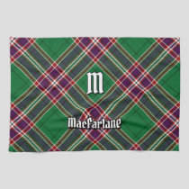 Clan MacFarlane Modern Hunting Tartan Kitchen Towel