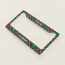 Clan MacFarlane Modern Hunting Tartan License Plate Frame