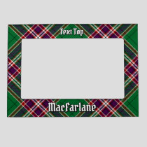 Clan MacFarlane Modern Hunting Tartan Magnetic Frame