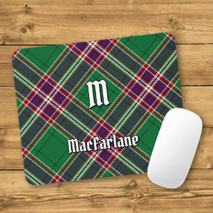 Clan MacFarlane Modern Hunting Tartan Mouse Pad
