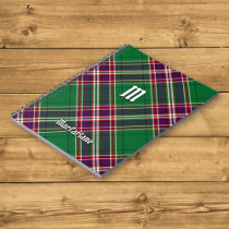 Clan MacFarlane Modern Hunting Tartan Notebook