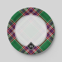 Clan MacFarlane Modern Hunting Tartan Paper Plates