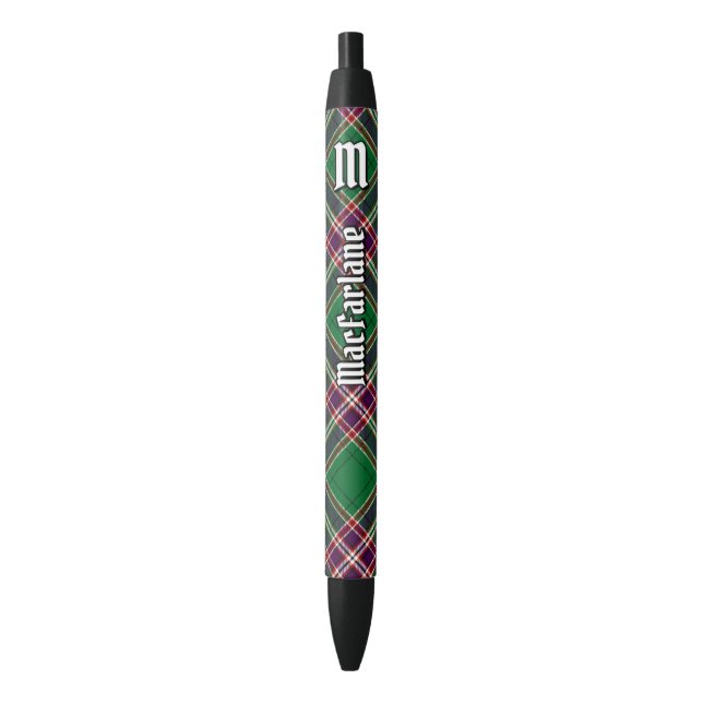 Clan MacFarlane Modern Hunting Tartan Pen (Front Vertical)