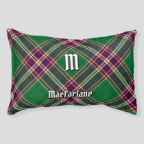 Clan MacFarlane Modern Hunting Tartan Pet Bed