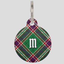 Clan MacFarlane Modern Hunting Tartan Pet ID Tag