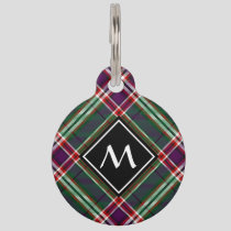 Clan MacFarlane Modern Hunting Tartan Pet ID Tag