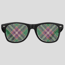 Clan MacFarlane Modern Hunting Tartan Retro Sunglasses