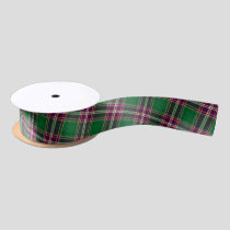 Clan MacFarlane Modern Hunting Tartan Satin Ribbon