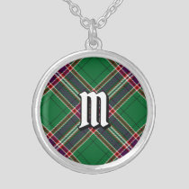 Clan MacFarlane Modern Hunting Tartan Silver Plated Necklace