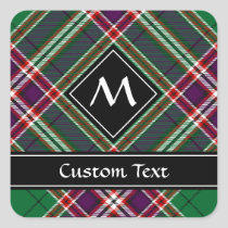 Clan MacFarlane Modern Hunting Tartan Square Sticker