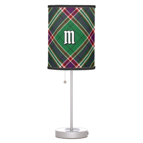 Clan MacFarlane Modern Hunting Tartan Table Lamp