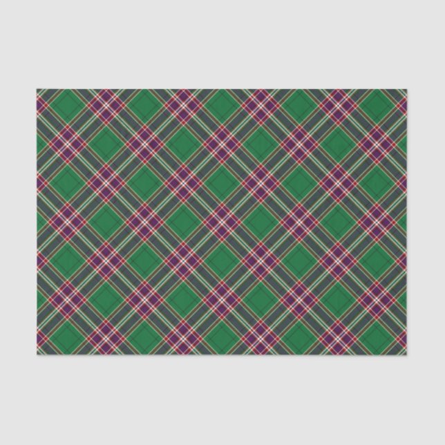 Clan MacFarlane Modern Hunting Tartan Tissue Paper (Front)