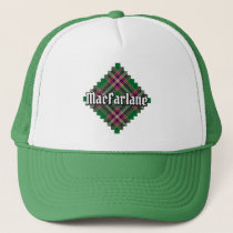 Clan MacFarlane Modern Hunting Tartan Trucker Hat