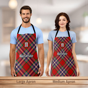 Clan MacFarlane Red Tartan Apron