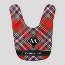 Clan MacFarlane Red Tartan Baby Bib
