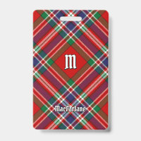 Clan MacFarlane Red Tartan