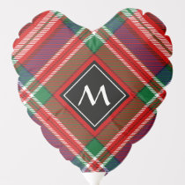 Clan MacFarlane Red Tartan Balloon