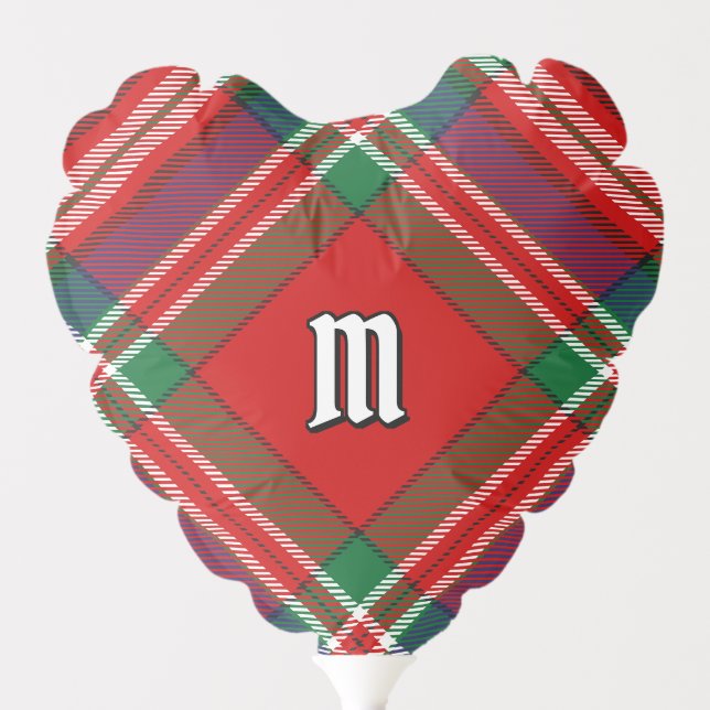 Clan MacFarlane Red Tartan Balloon (Front)