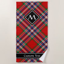 Clan MacFarlane Red Tartan Beach Towel