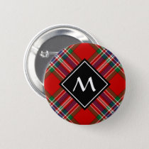 Clan MacFarlane Red Tartan Button