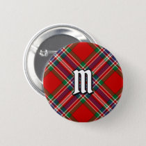 Clan MacFarlane Red Tartan Button